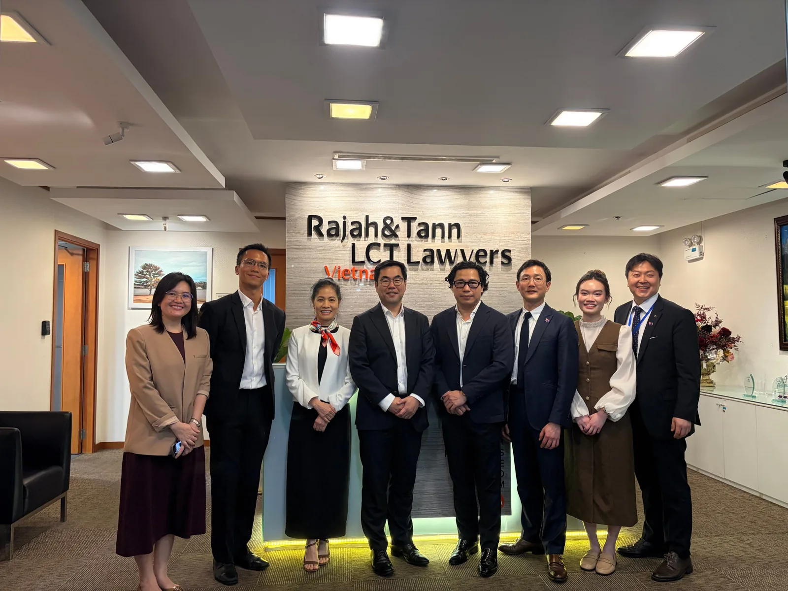 H&H Lawyers team visiting Rajah & Tann LCT Lawyers in Ho Chi Minh City