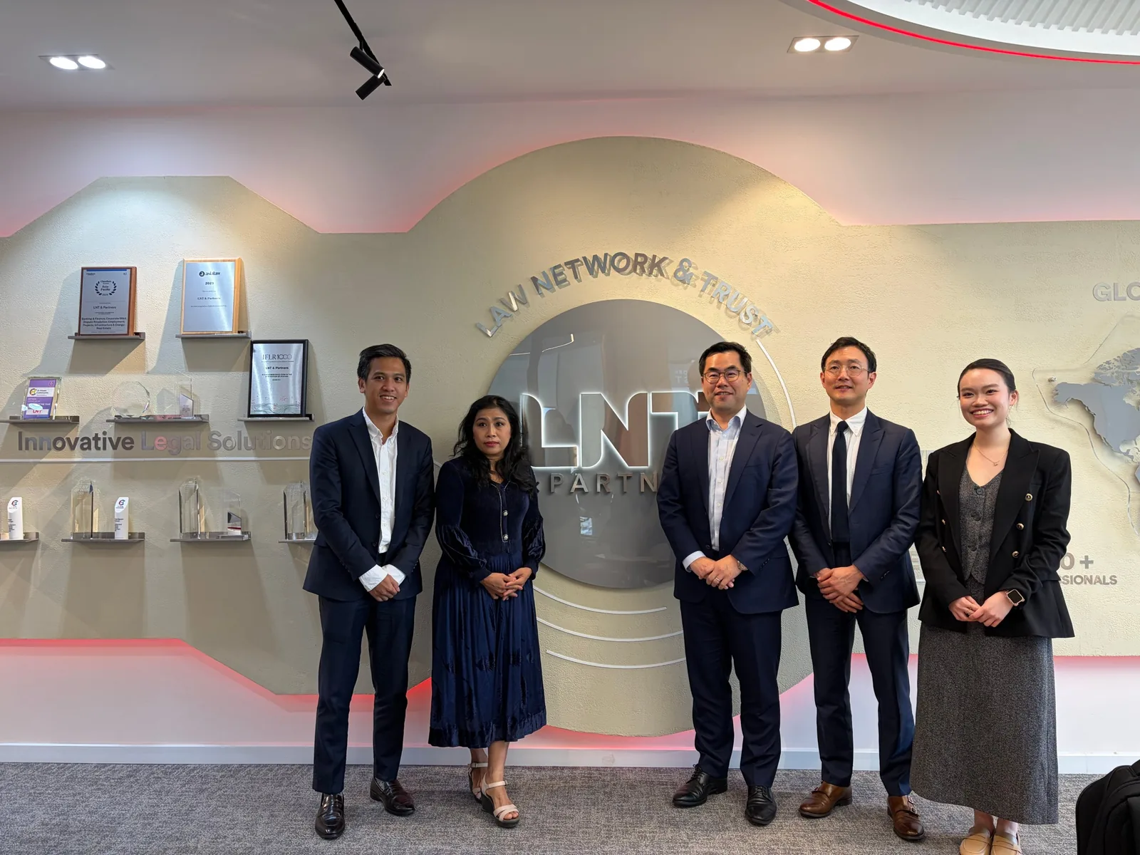H&H Lawyers team visiting LNT & Partners in Ho Chi Minh City