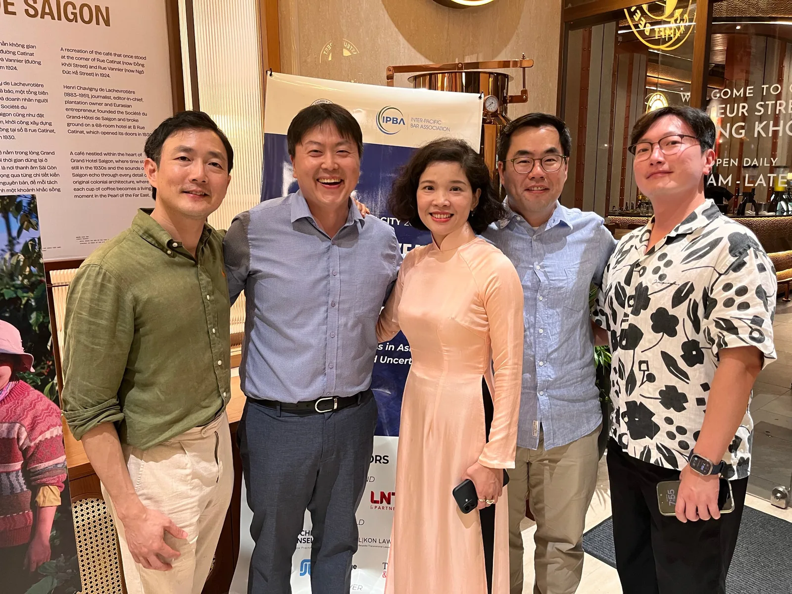 H&H Lawyers team at the IPBA Mid-Year Conference in Ho Chi Minh City